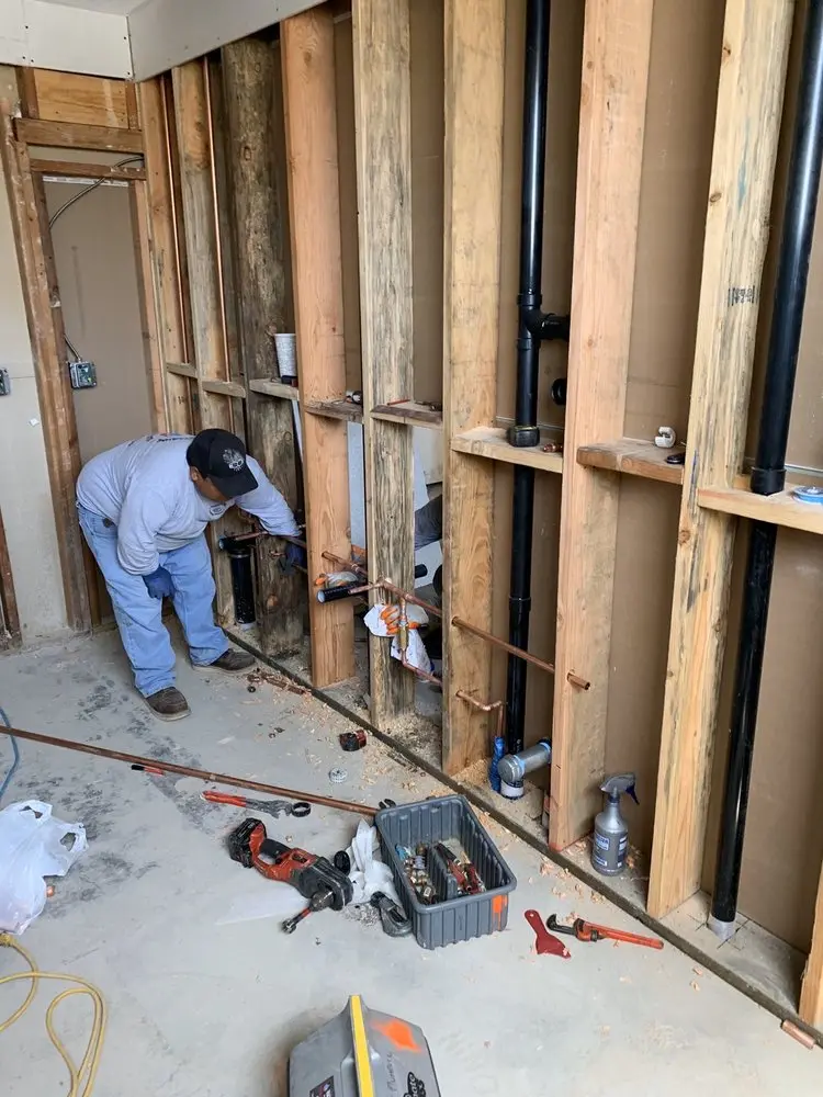 Commercial rough-in plumbing for Gas Line Repair in Fountain Park